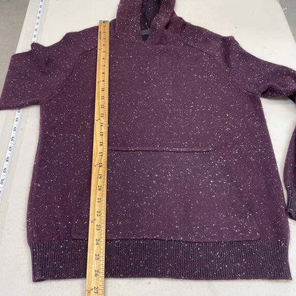 Alexander Wang Plum Pullover Hooded Sweater Women's Small Petite Cashmere Blend - Picture 10 of 11